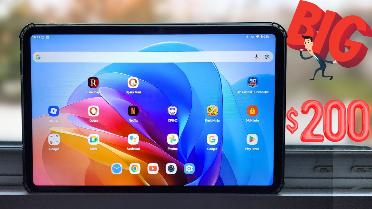 BNCF Bpad 13 Android Tablet Full Overview! (CHEAPEST 13 Inch Tablet This Year?)