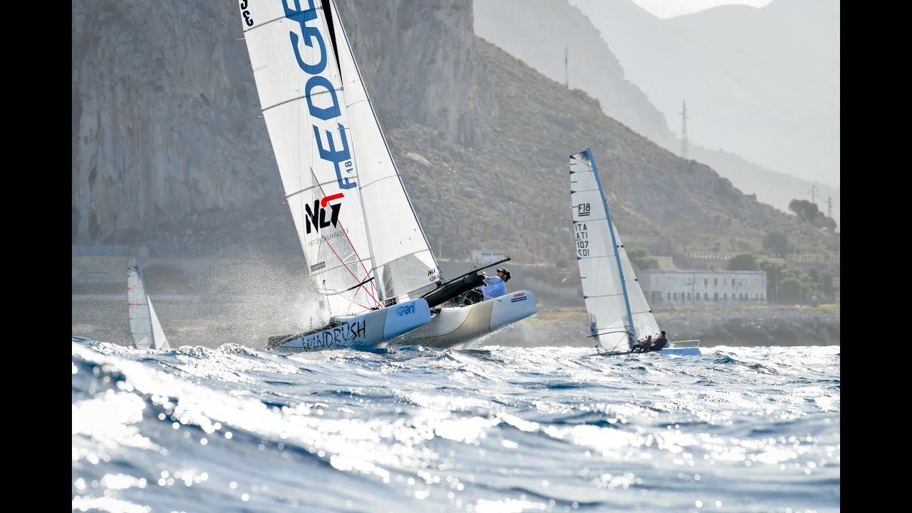 Campionato Italiano Formula 18 Catamarani 2023 Day 1. Circolo Velico Sferracavallo