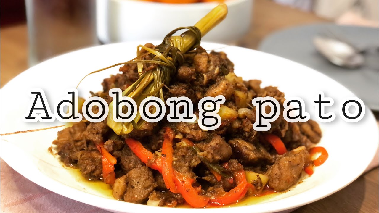 Adobong pato maranao version