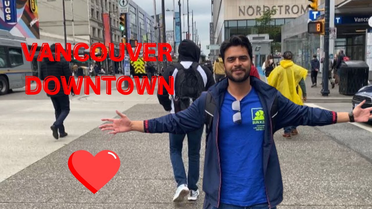 Vancouver downtown is beautiful ❤️ Job Hunt | Canada 2023 |