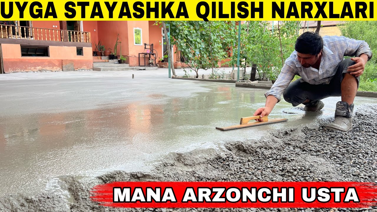 UYGA STAYASHKA QILISH NARXLARI 2025 MANA ARZONCHI USTALAR