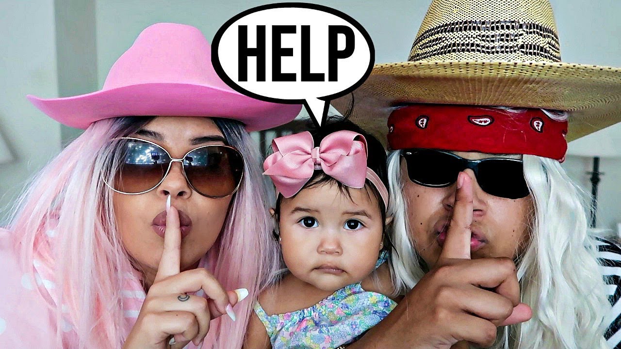 МАМА И ПАПА РАЗЫГРАЛИ МАЛЫША!!!