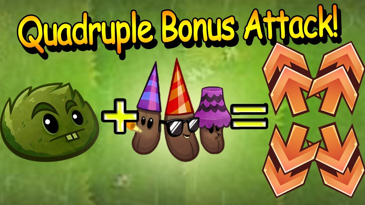 x4 Bonus Attack With Moss Fiesta Deck! ▌ PvZ Heroes