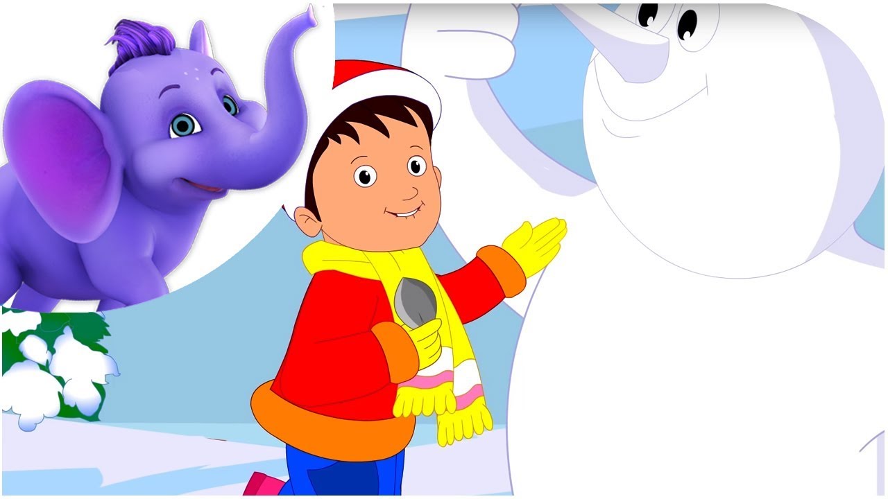 My Snowman - Nursery Rhyme with Karaoke