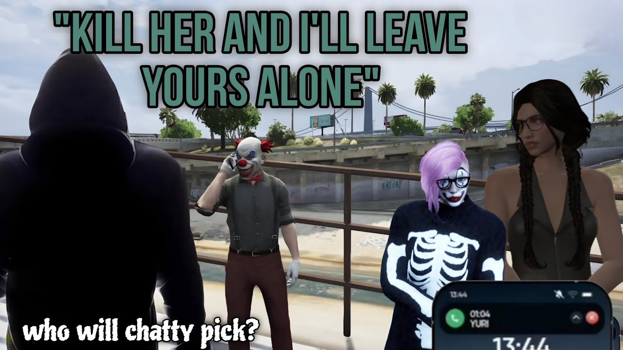 Chatterbox Gets a Call from Yuri (Mime) and Lets Him Pick Between Ray and Lily | NOPIXEL 4.0 GTA RP