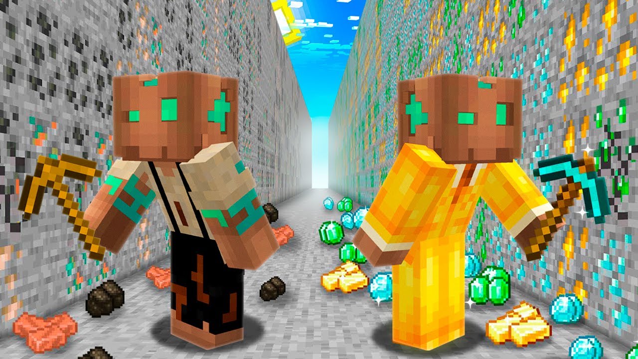 Entré en una CIVILIZACIÓN MINERA para Hacerme RICO en Minecraft!