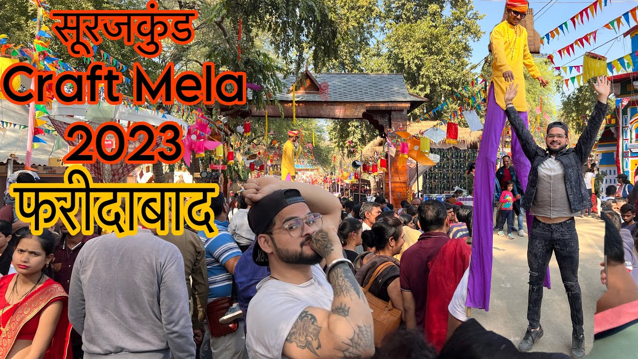 Surajkund mela 2023 | Full tour Suraikund crafts mela 2023 faridabad haryana || Mukesh Mandal