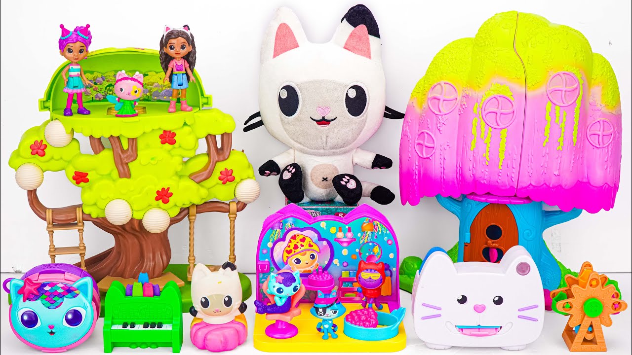 GABBY’S DOLLHOUSE Collection Unboxing | Gabby's Dollhouse MerCat's Seaside Spa Room Playset