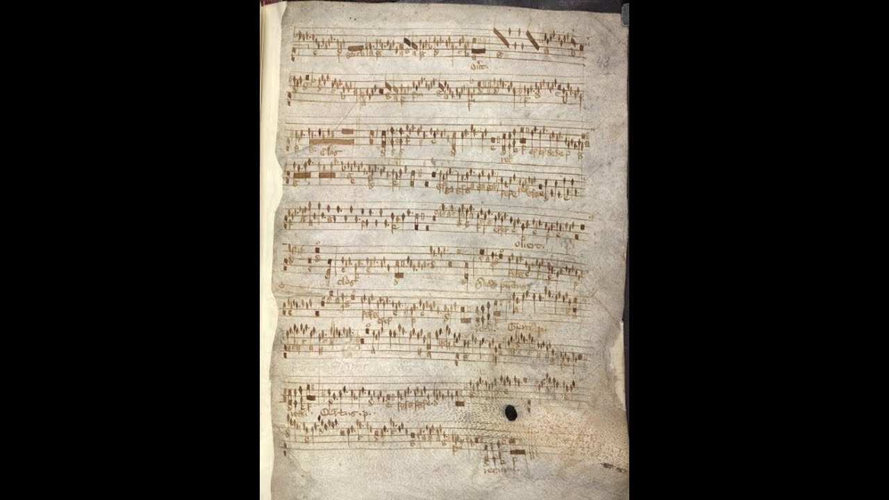 anonymous Estampie  (Robertsbridge Codex ca. 1325 CE. Robert Hill, harpsichord. Live 2017