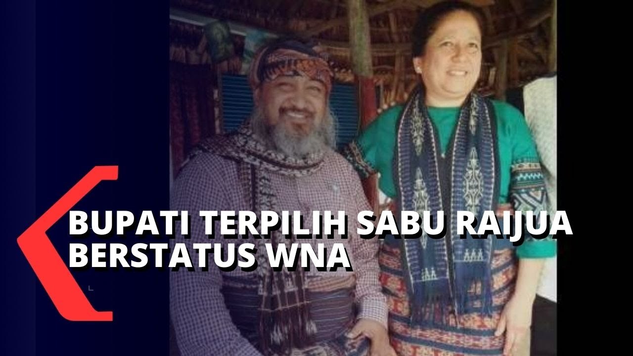 Bupati Terpilih Sabu Raijua Berstatus Warga Negara Amerika Serikat