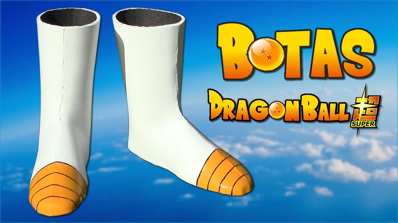 DIY BOTAS de DRAGON BALL |  cómo se hacen | MANUALIDADES RECICLAJE | Te Digo Cómo