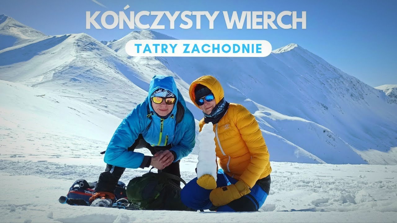Zima w Tatrach - Kończysty Wierch