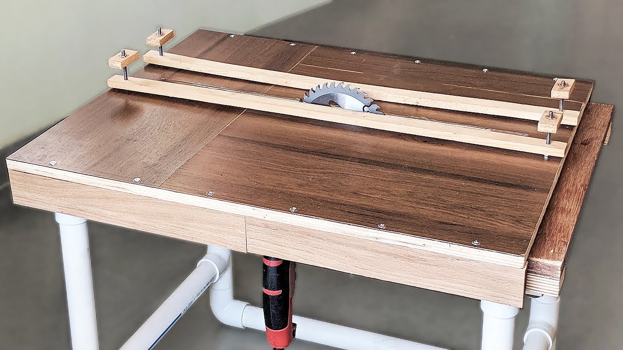 How to Make a Sliding Table Saw at Home