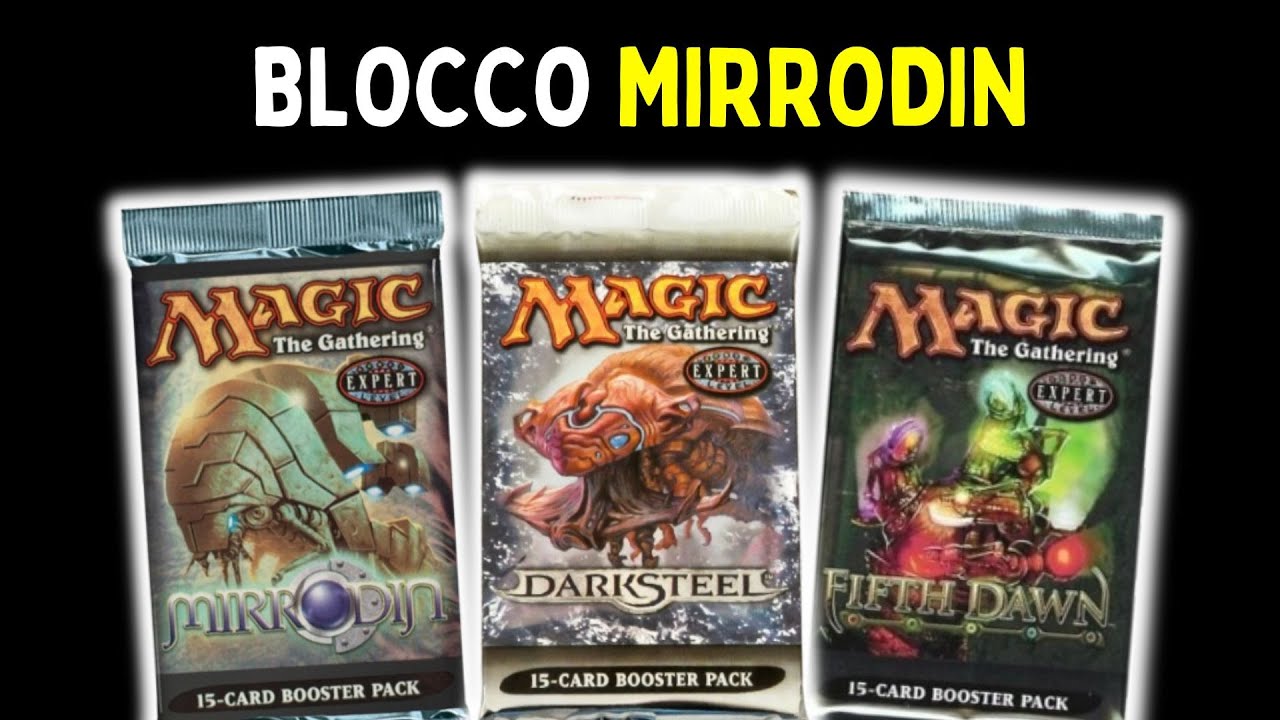 MTG UNBOXING BLOCCO MIRRODIN [MTG ITALIA]