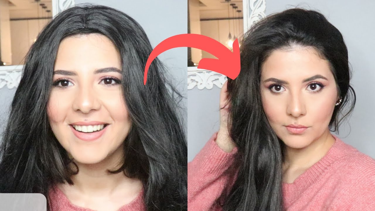 كيف أجعل الشعر المستعار يبدو طبيعي + قصيت شعري قصير