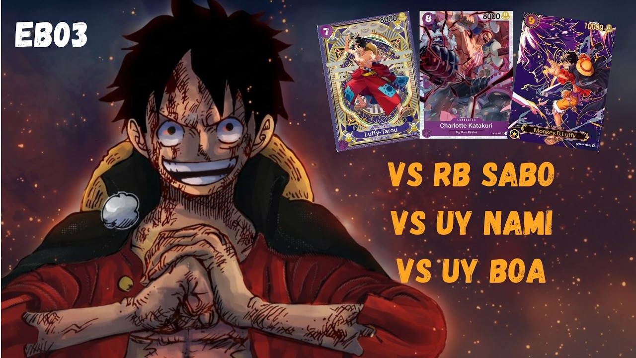 UNA DOSIS DE PLUFFY EN EB03 | DECKLIST Y GAMEPLAY | ONE PIECE CARD GAME