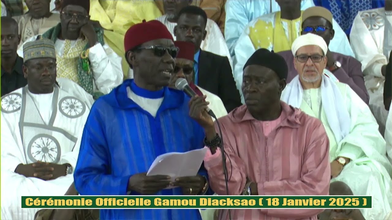 Discours Serigne Habib Sy Dabakh Cérémonie Officielle Gamou Fass Diacksao
