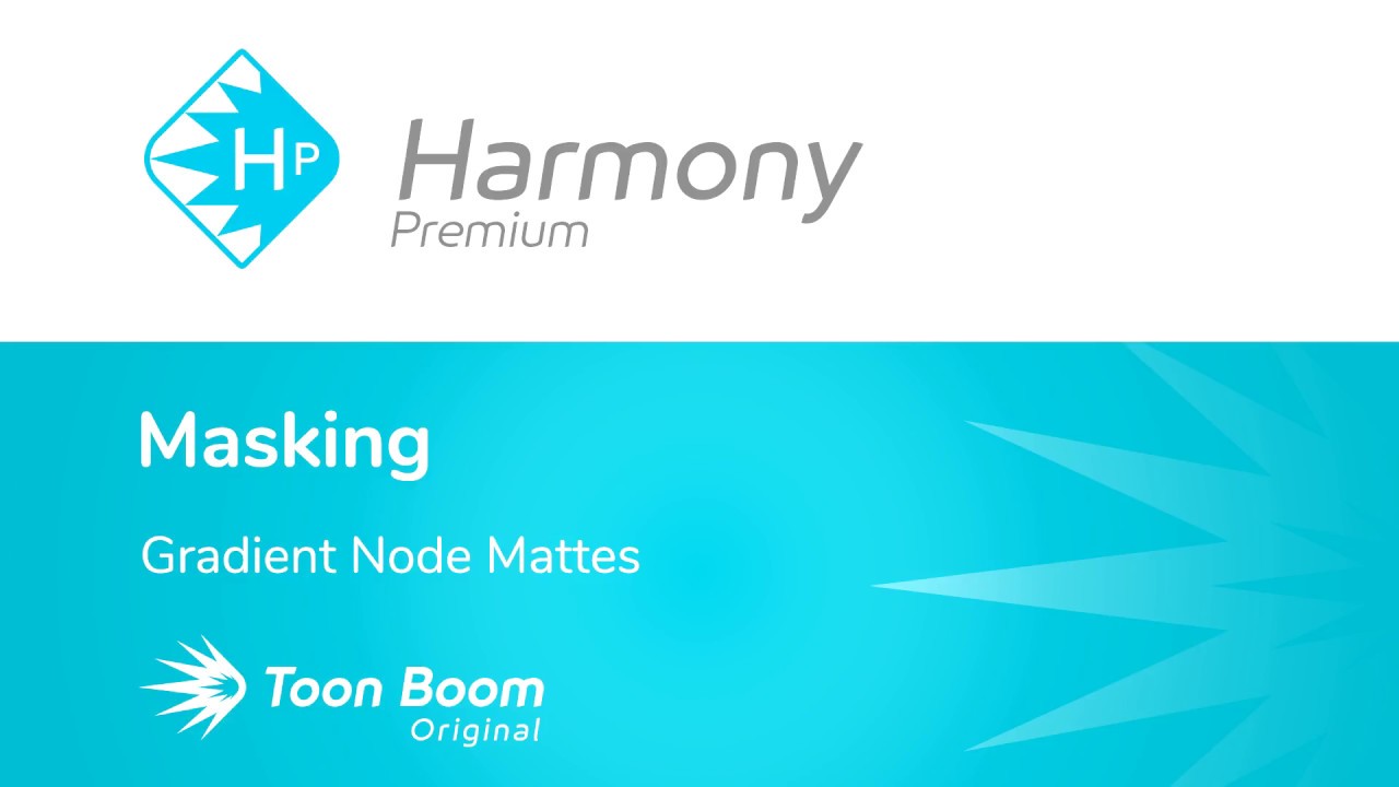 How to use Gradient Node Mattes with Harmony Premium