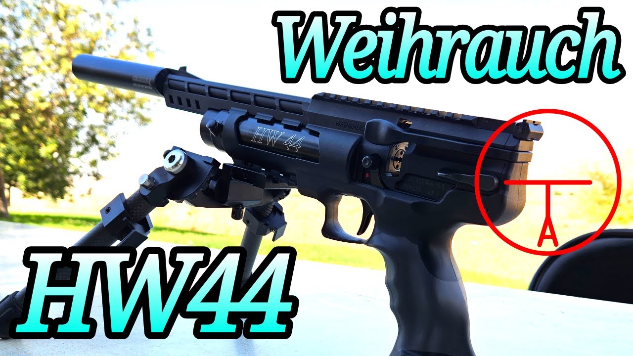 Weihrauch HW44 PCP - Test and Review *Not a firearm*