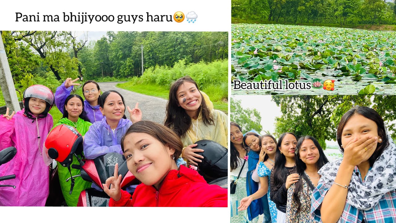 ~~DAY OUT WITH MY SCHOOL BESTIES AFTER A LONG TIME 🥰💫🩷|| RAINY VIBES || GAJEDI TAAL ||