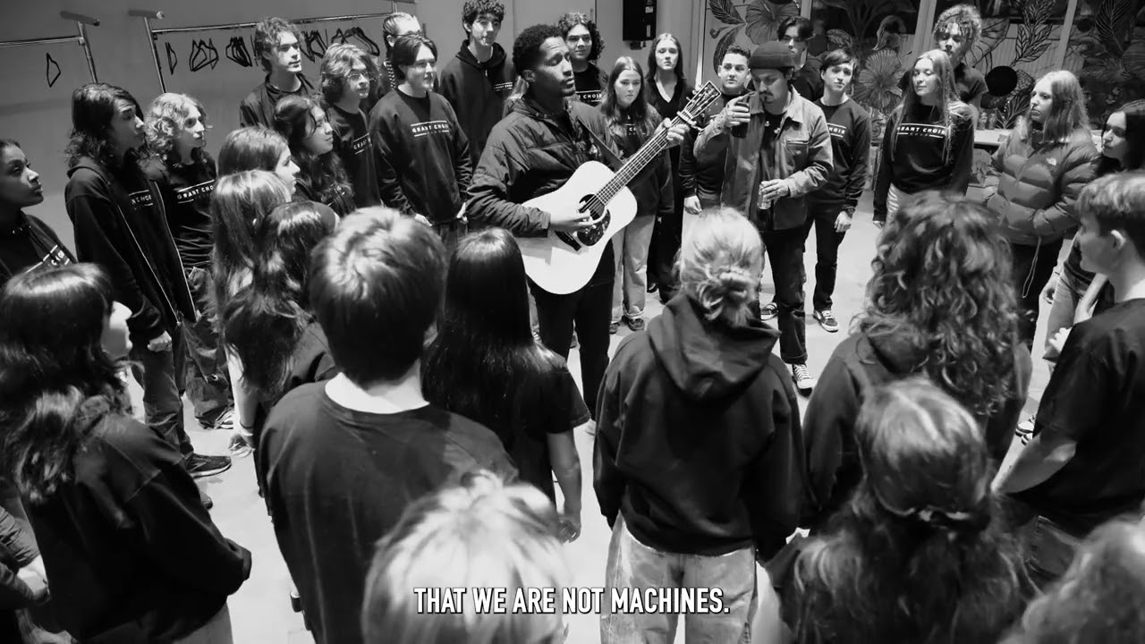 AMAZING CHOIR!! - We Are Not Machines - Ron Artis II