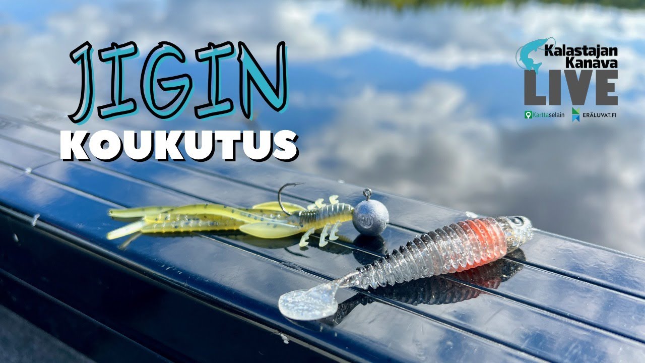 Jigin koukuttaminen