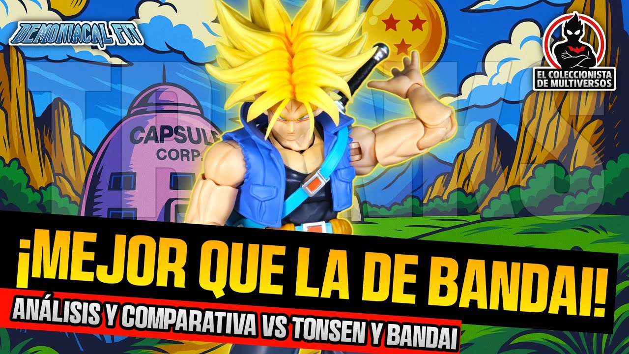 🤔¿La Mejor Versión de Trunks? Demoniacal Fit VS Tonsen y Bandai ¡Comparativa DEFINITIVA! 