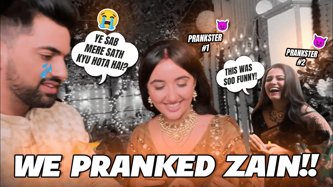 Pranked Zain! | On sets of #SumanIndori |  @AshnoorKaurOfficial