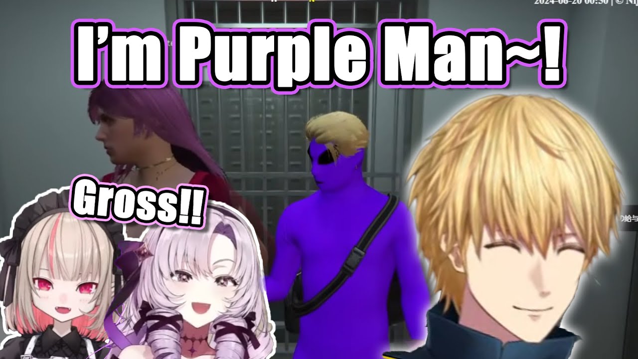 NijiGTA's Friendly Neighborhood Purple Man (ENG SUBS)