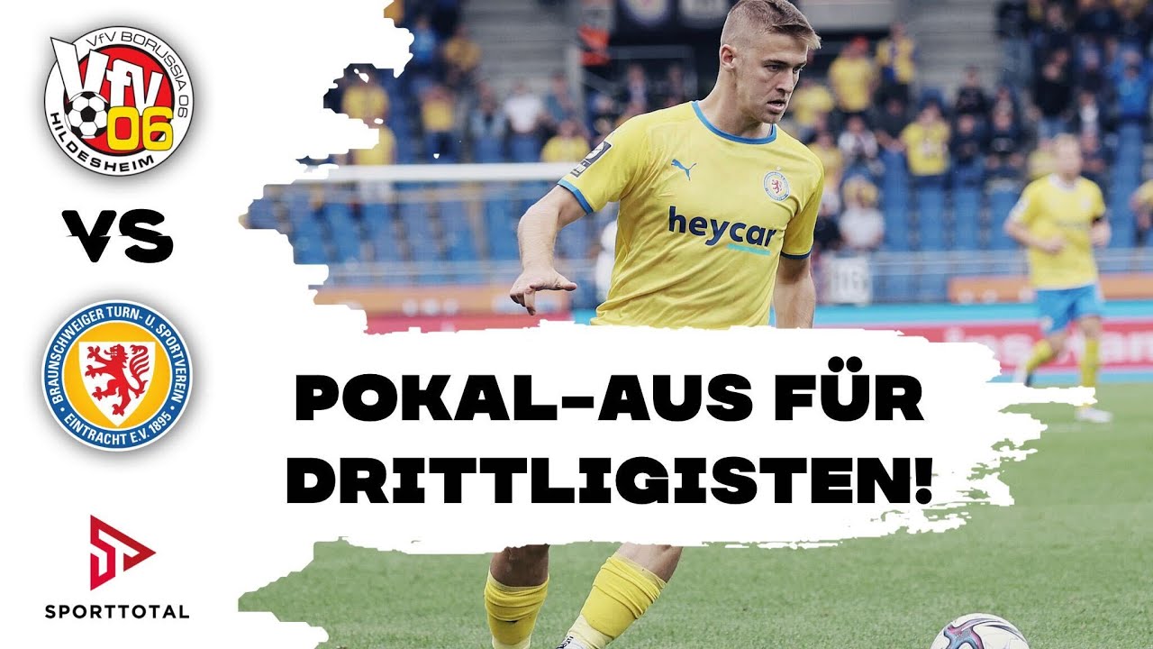 Braunschweig raus! | Borussia Hildesheim vs. Eintracht Braunschweig | Krombacher-Niedersachsenpokal