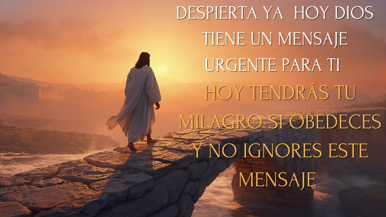 DEPIERTA AHORA, DIOS TE ESTA HABLANDO Y NO PUEDES IGNORARLO
