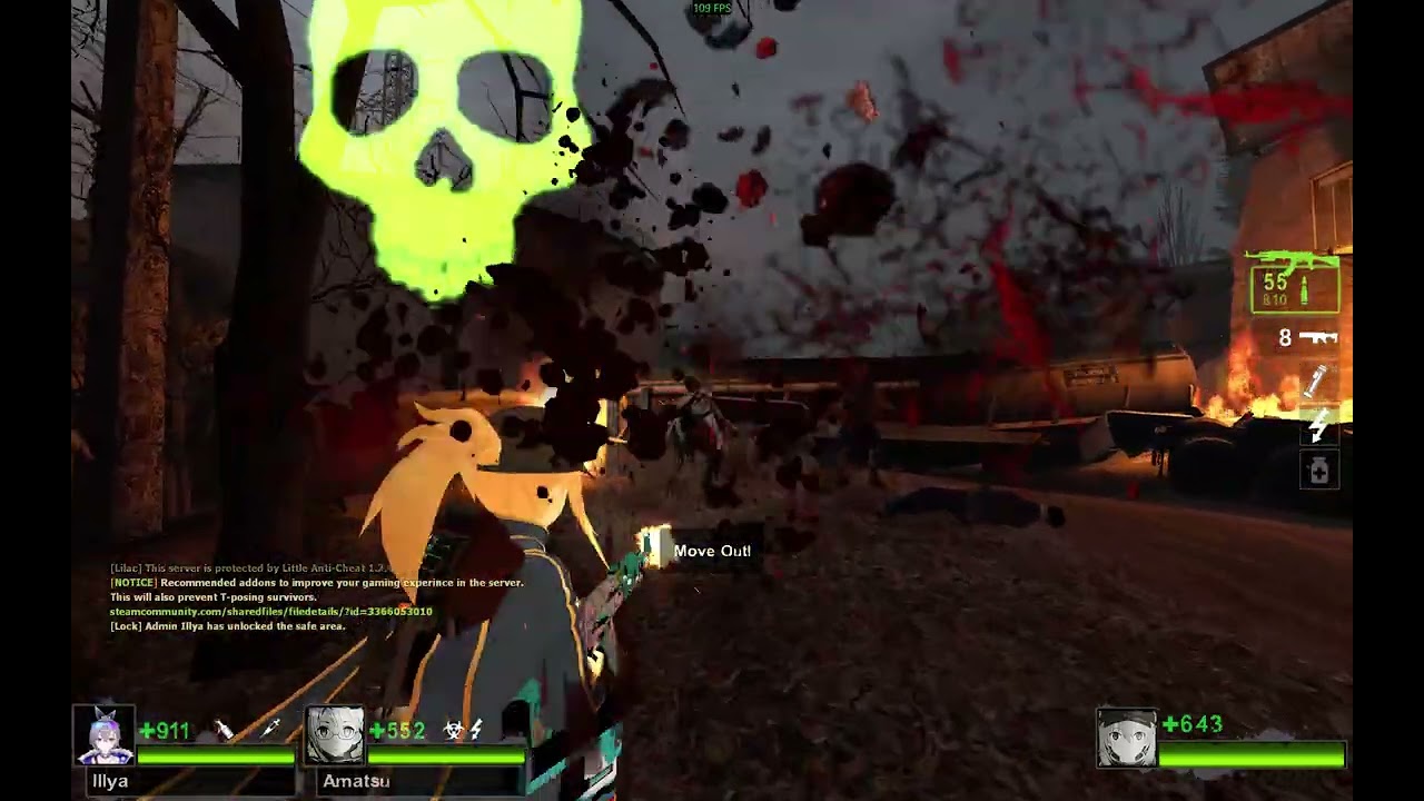 L4D2 Blood Tracks Official (Fixed) (Silent Witch's server)