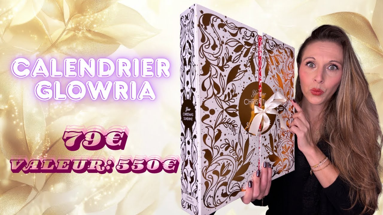 𝐔𝐧𝐛𝐨𝐱𝐢𝐧𝐠 𝐂𝐚𝐥𝐞𝐧𝐝𝐫𝐢𝐞𝐫 𝐆𝐥𝐨𝐰𝐫𝐢𝐚 ⭐️ 𝟕𝟗&euro; 𝐩𝐨𝐮𝐫 𝐮𝐧𝐞 𝐯𝐚𝐥𝐞𝐮𝐫 𝐝𝐞 𝟓𝟓𝟎&euro;