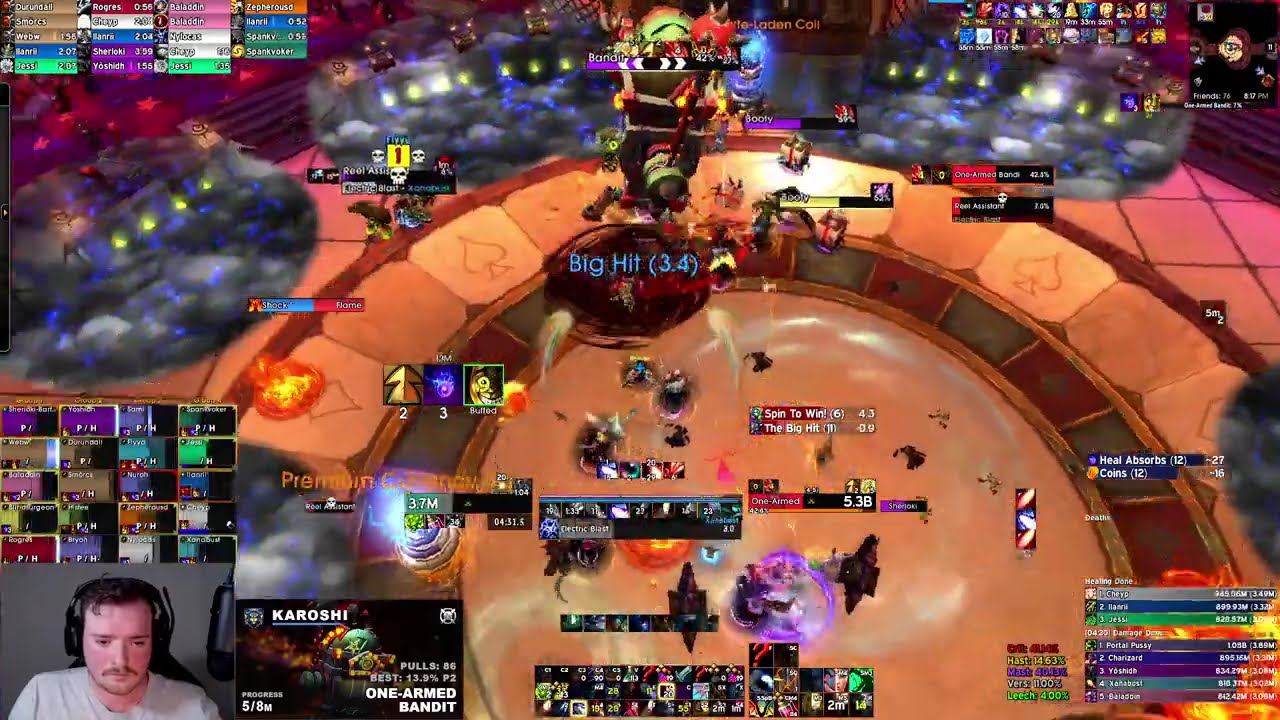 Mythic One Armed Bandit - Karoshi Guild - Dev Evoker POV