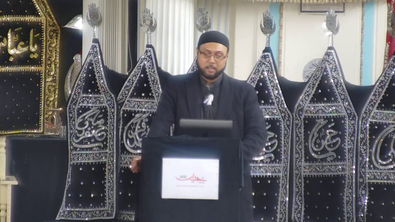 08 Muharram 2021 | Syed Baqir Naqvi - English Lecture | Al Hussain Masjid