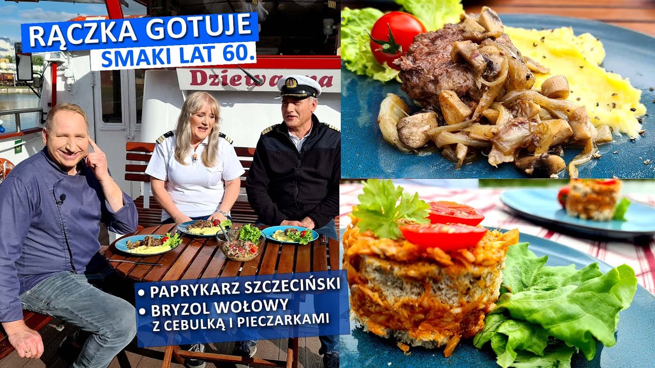 Rączka gotuje: paprykarz szczeciński i bryzol wołowy
