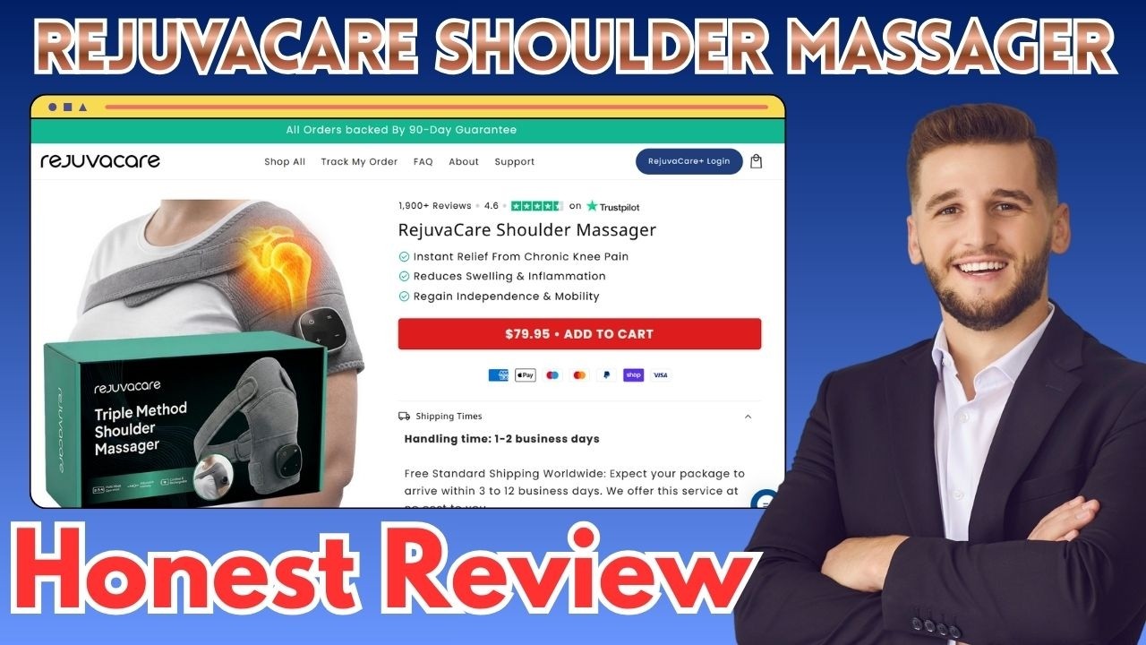RejuvaCare Shoulder Massager Reviews: Legit and Does It Really Work?