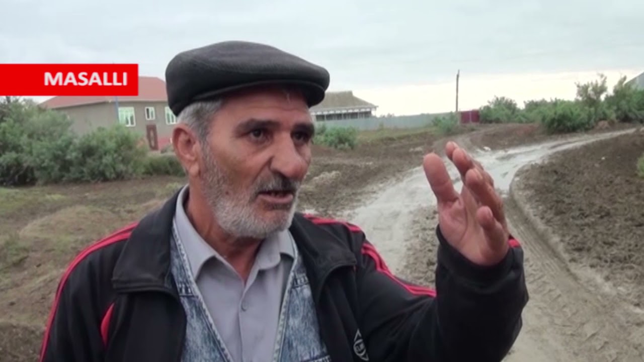 Masallının Xırmandalı kəndindəki yol bərbad gündədir...