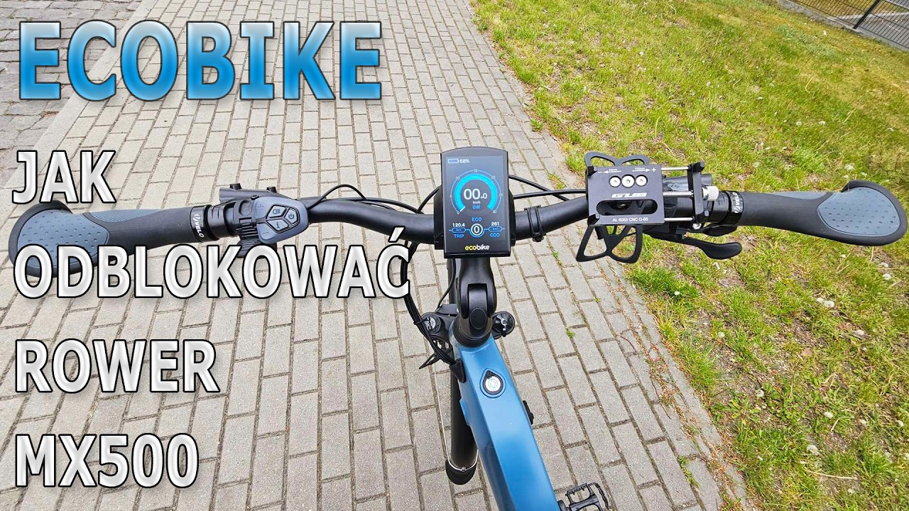 Jak odblokować rower Ecobike?