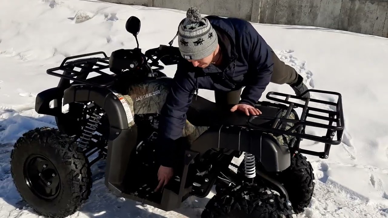 Самый надёжный и не дорогой квадроцикл JAEGER 200