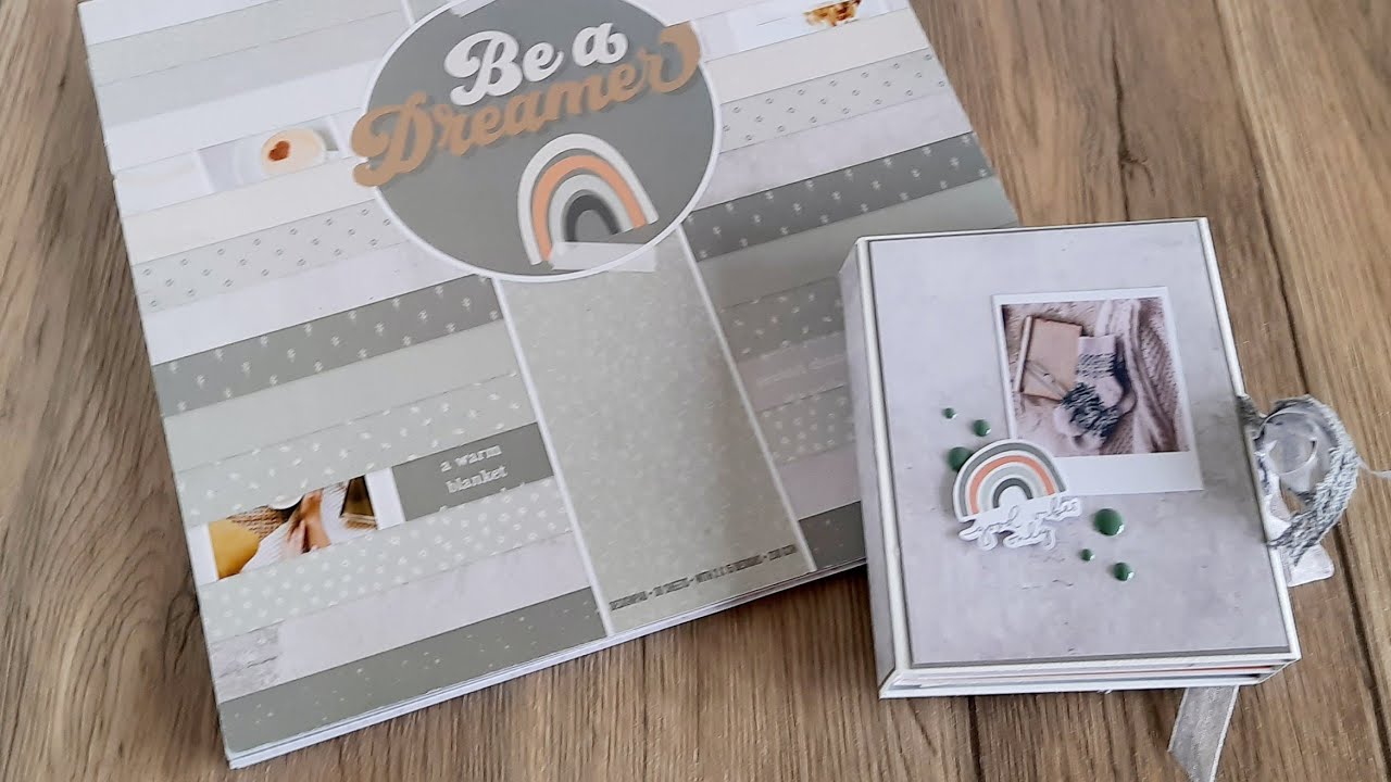 Flipbook mit einem Block von #Action, Minialbum basteln, Scrapbook mit Notizblock basteln