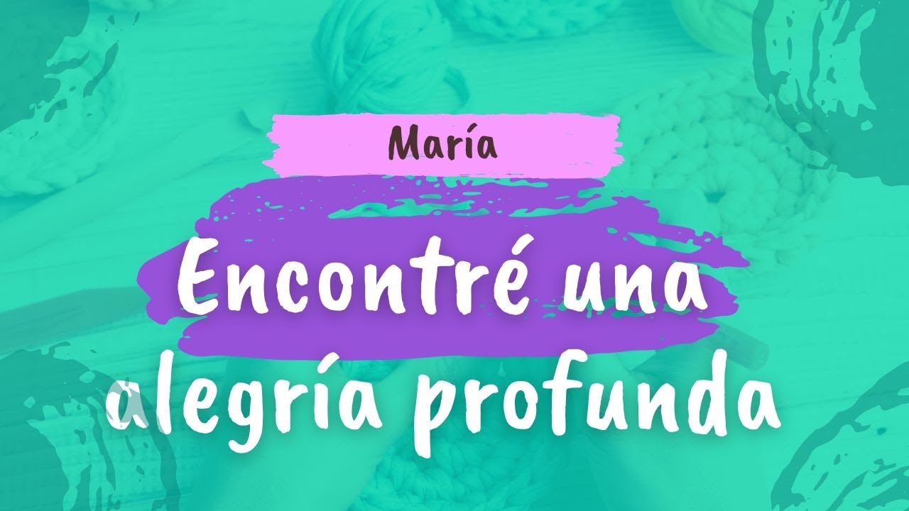 Encontré una alegría profunda - testimonio.