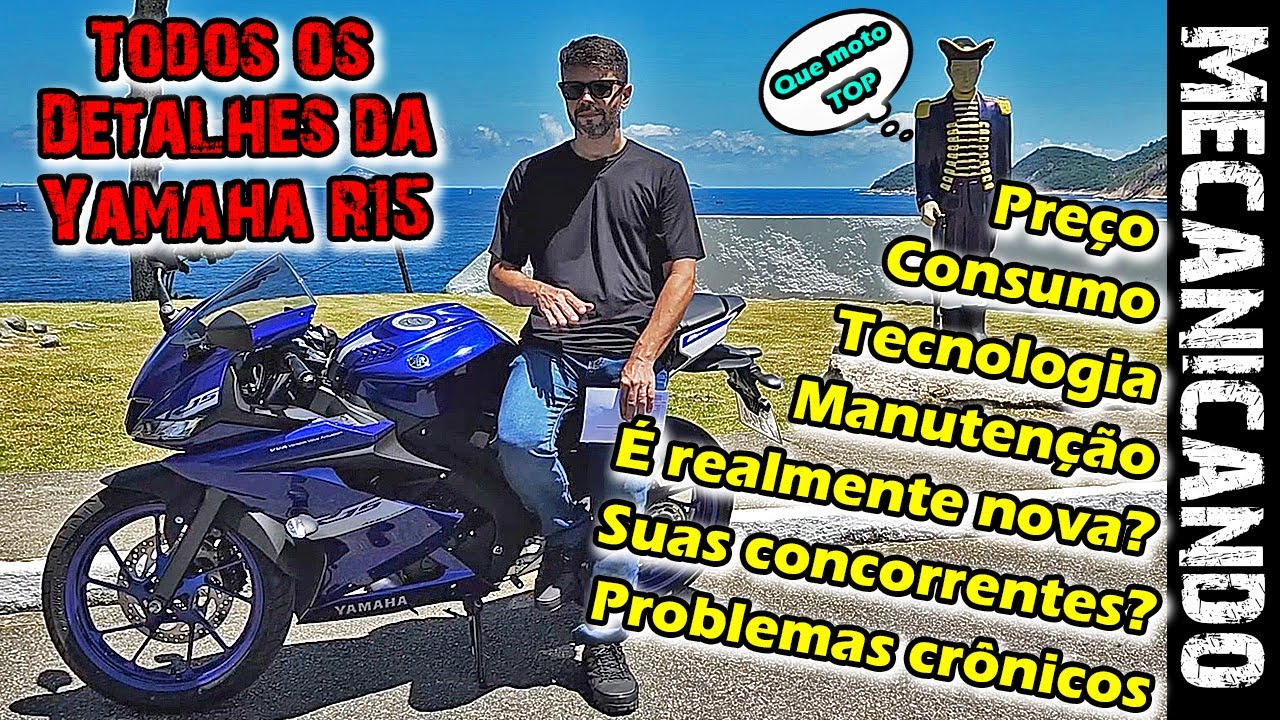 YAMAHA R15 TODOS OS DETALHES - CONSUMO - PREÇO - PROBLEMAS - TECNOLOGIA - MANUTENÇÃO - CONCORRENTES