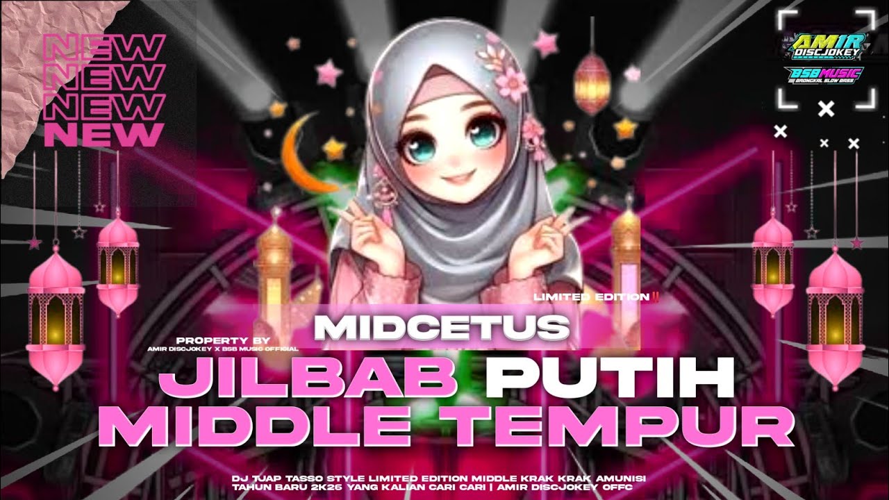 DJ TJAP TASSO JILBAB PUTIH MID CETUS - STYLE LIMITED YANG KALIAN CARI CARI | AMIR DISCJOKEY