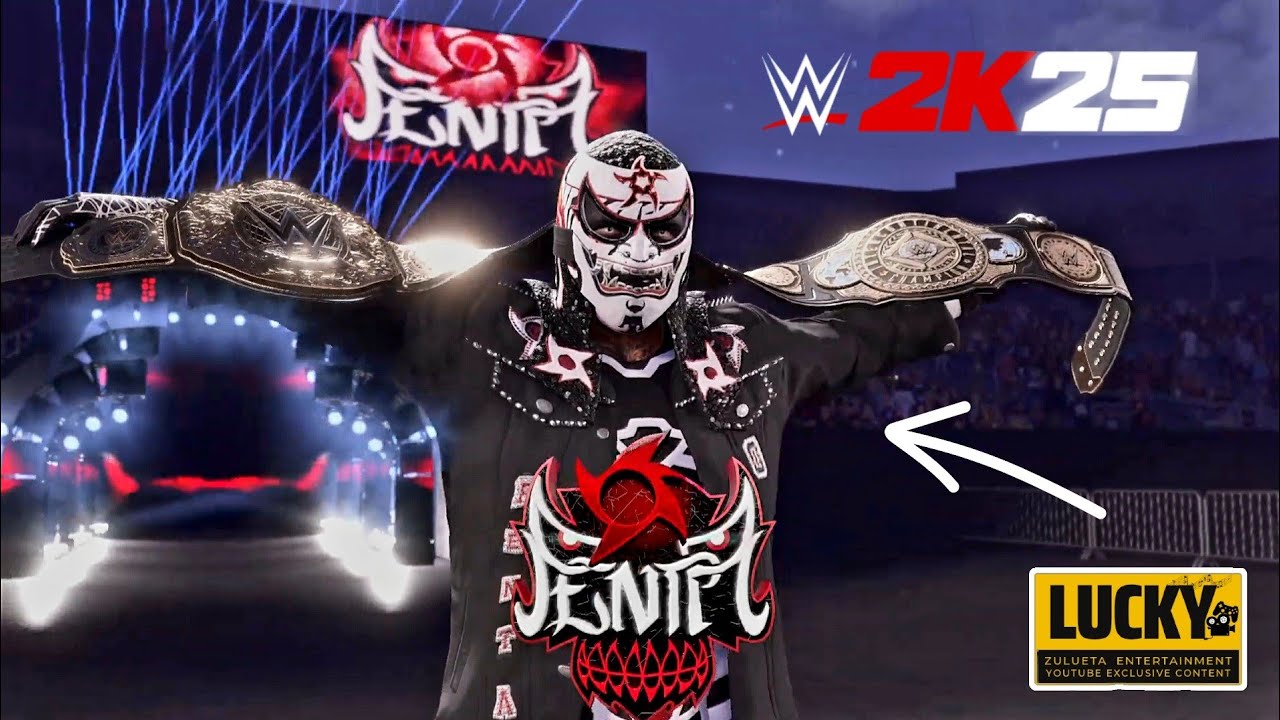WWE 2K25 | First look at Penta as double champion