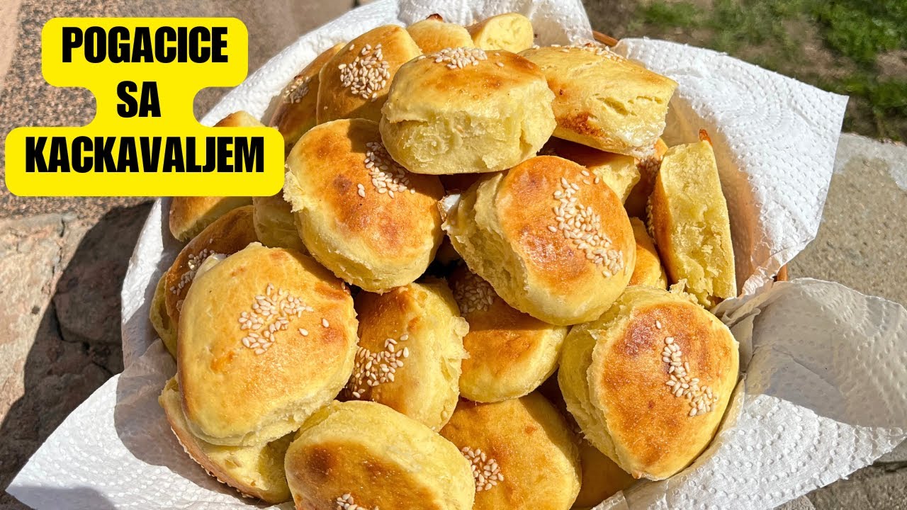 Pogacice sa kackavaljem i pavlakom❗️Idealno Uskrsnje pecivo