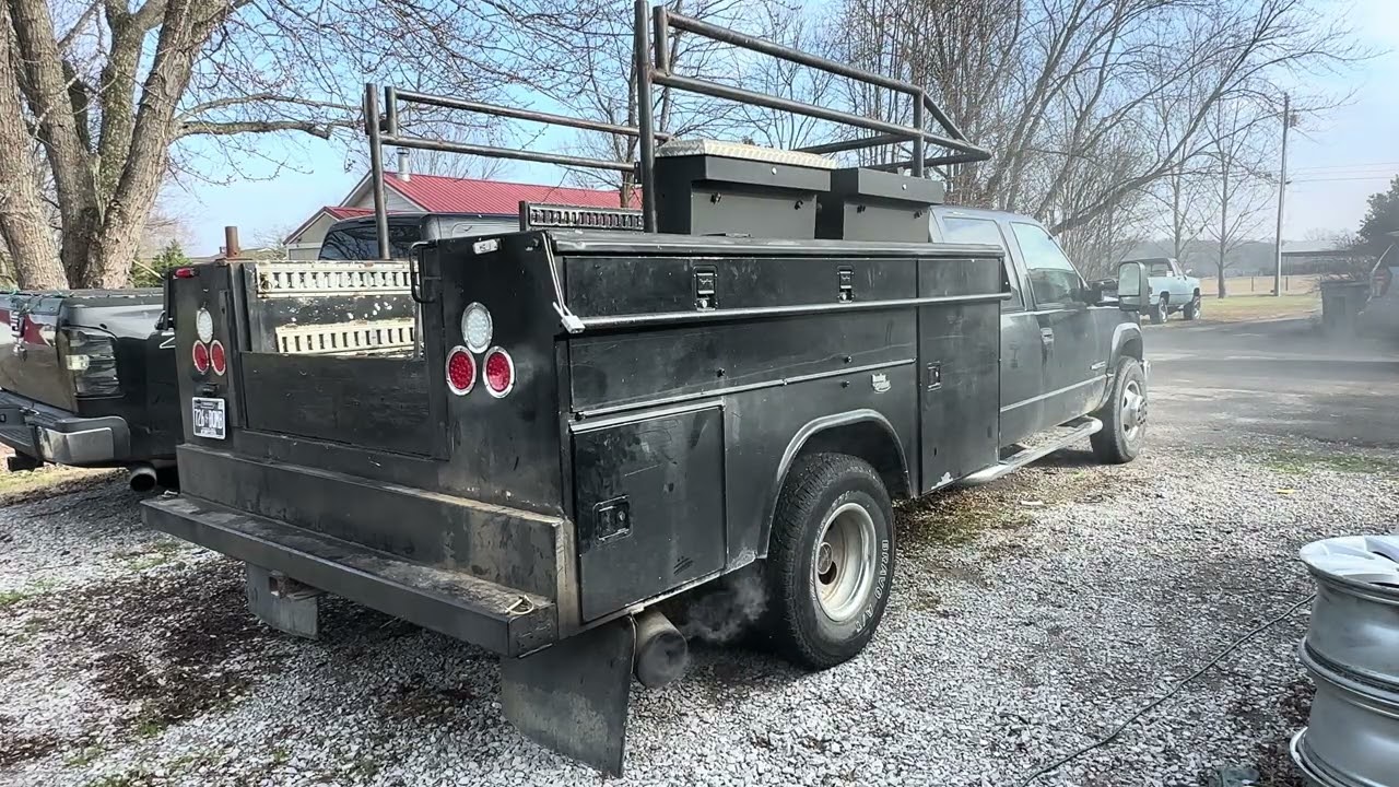 2000 GMC K3500 Cold Start 6.5 Detroit Diesel