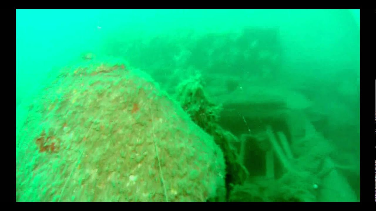 wreck of the SS Moidart in Lyme Bay, Dorset