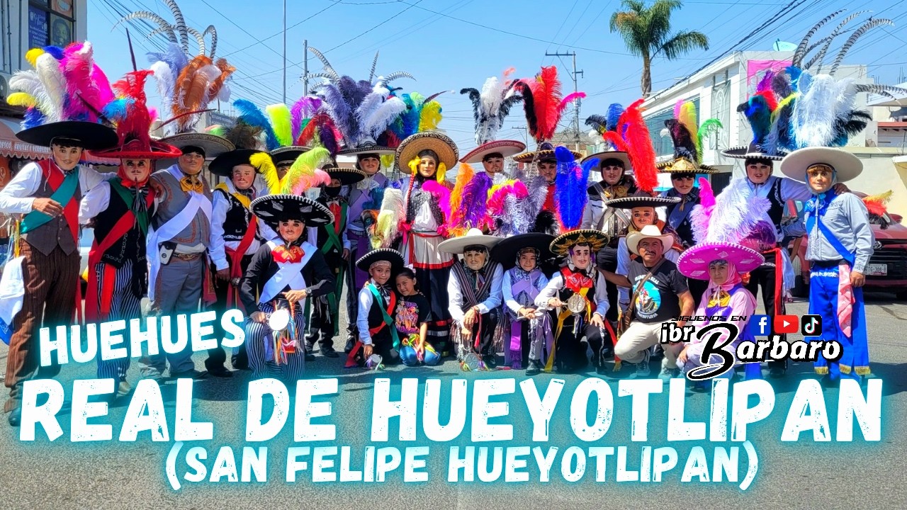 REAL DE HUEYOTLIPAN, HUEHUES CHARROS DE SAN FELIPE HUEYOTLIPAN PUEBLA
