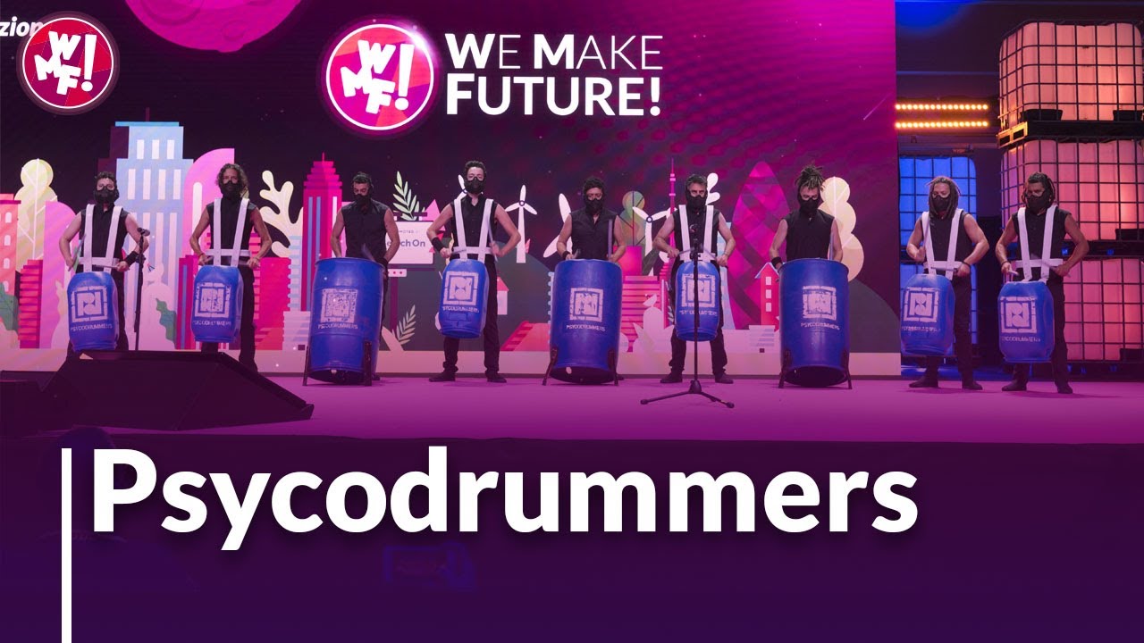 Musica e Sosteniblità si uniscono con la Performance Live degli Psycodrummers